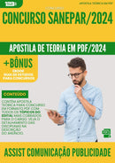 Apostila Teórica para Concurso Assistente de Comunicação Publicidade Concurso SANEPAR 2024