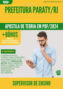 Apostila Teórica para Concurso Supervisor de Ensino Prefeitura Paraty RJ 2024