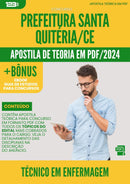 Apostila Teórica para Concurso Tecnico Em Enfermagem da Prefeitura Santa Quiteria Ce 2024 - Conteúdo de Acordo com Edital