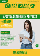 Apostila Teórica para Concurso Manobrista Camara da Prefeitura Osasco Sp 2024 - Conteúdo de Acordo com Edital