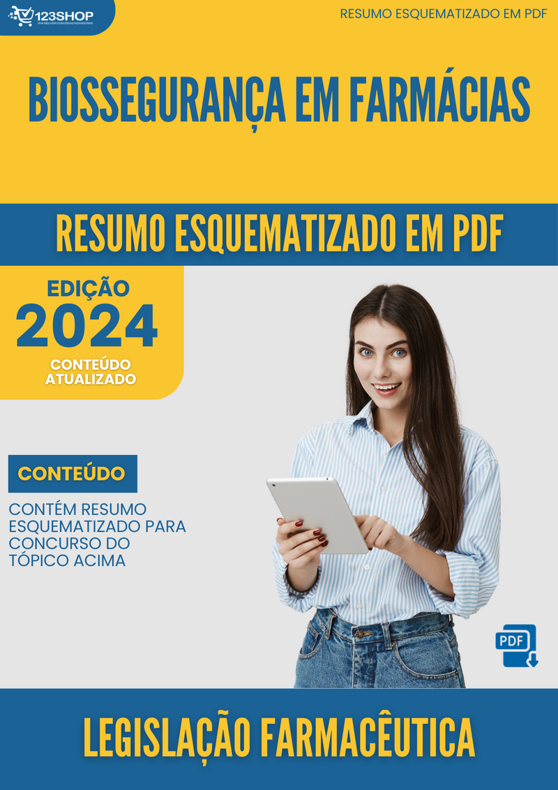 Resumo Esquematizado de Legislação Farmacêutica Sobre Biossegurança Em Farmácias para Concursos