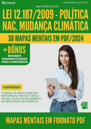 Mapas Mentais da Lei 12.187/2009 - Política Nac. Mudança Climática