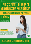 Mapas Mentais da Lei 8.213/1991 - Planos De Benefícios Da Previdência