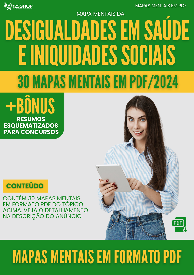 Mapas Mentais de Desigualdades Em Saúde E Iniquidades Sociais