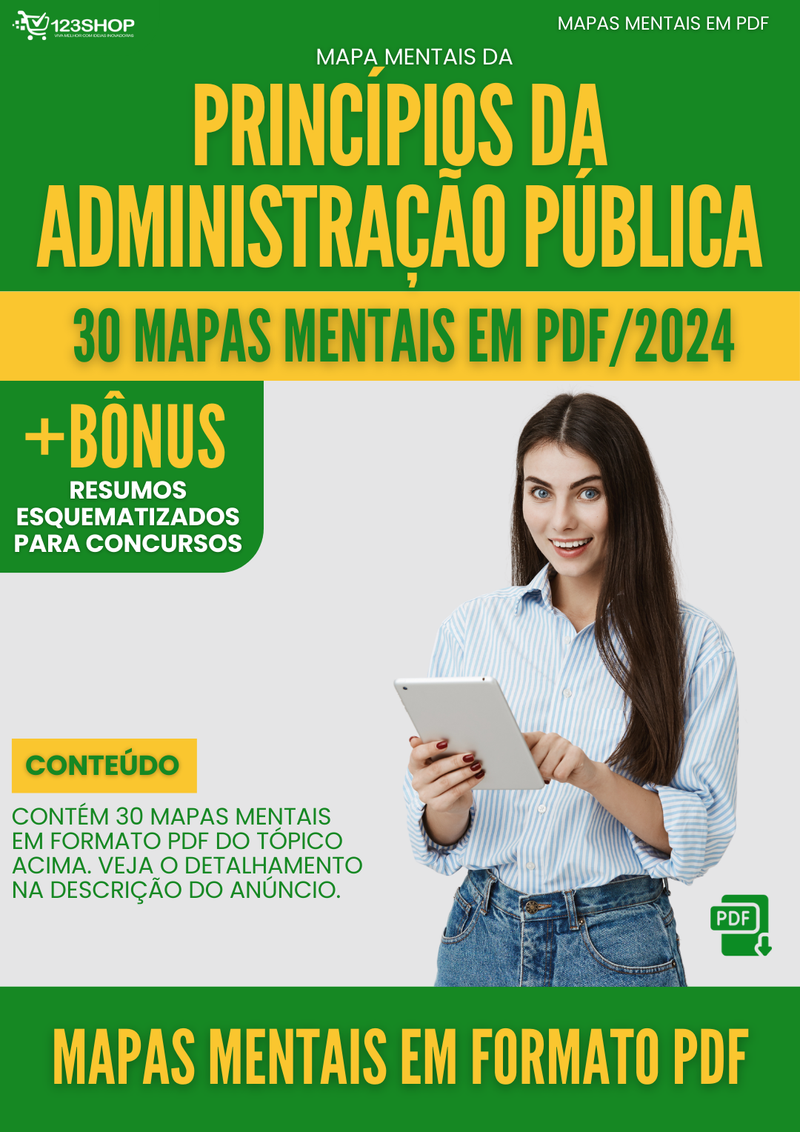 Mapas Mentais de Princípios Da Administração Pública