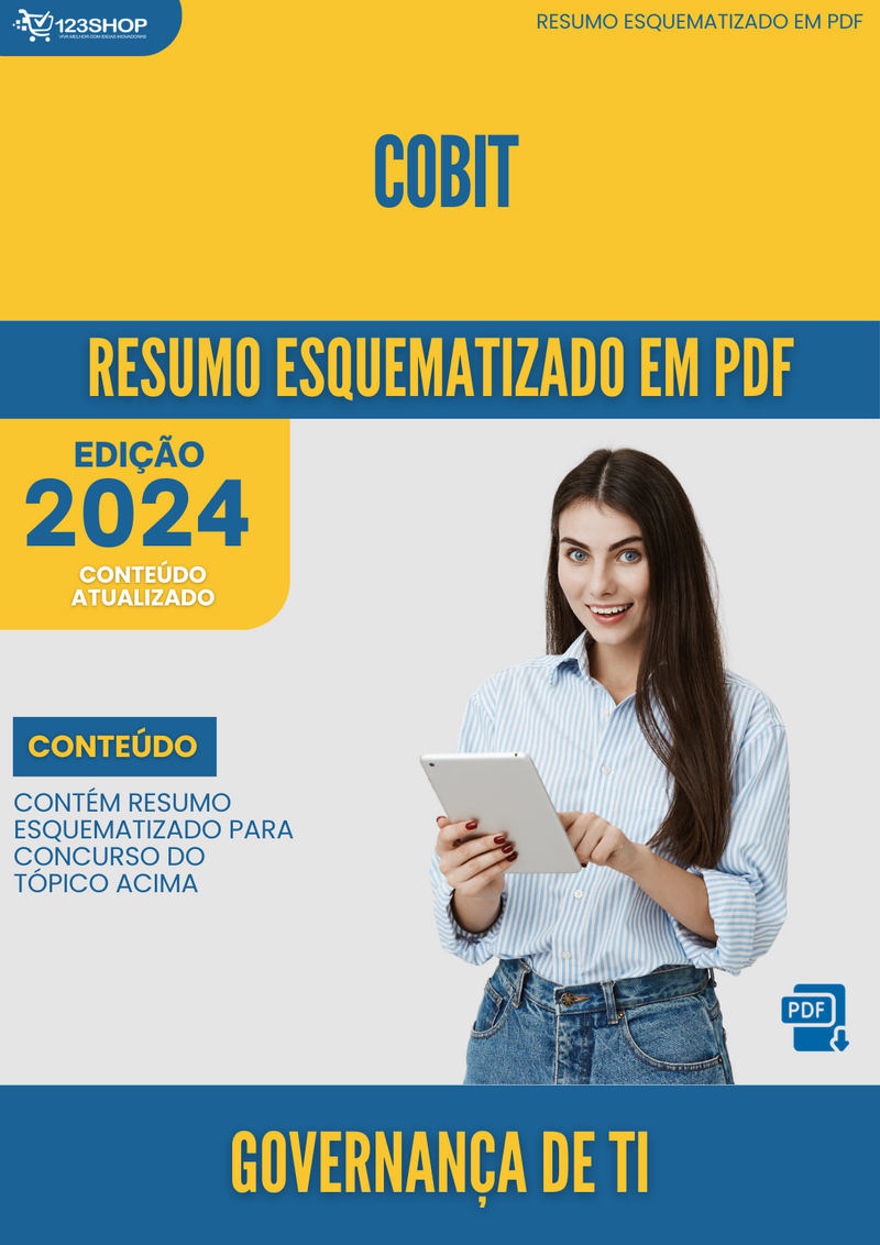 Resumo Esquematizado de Governança De Ti Sobre Cobit  para Concursos