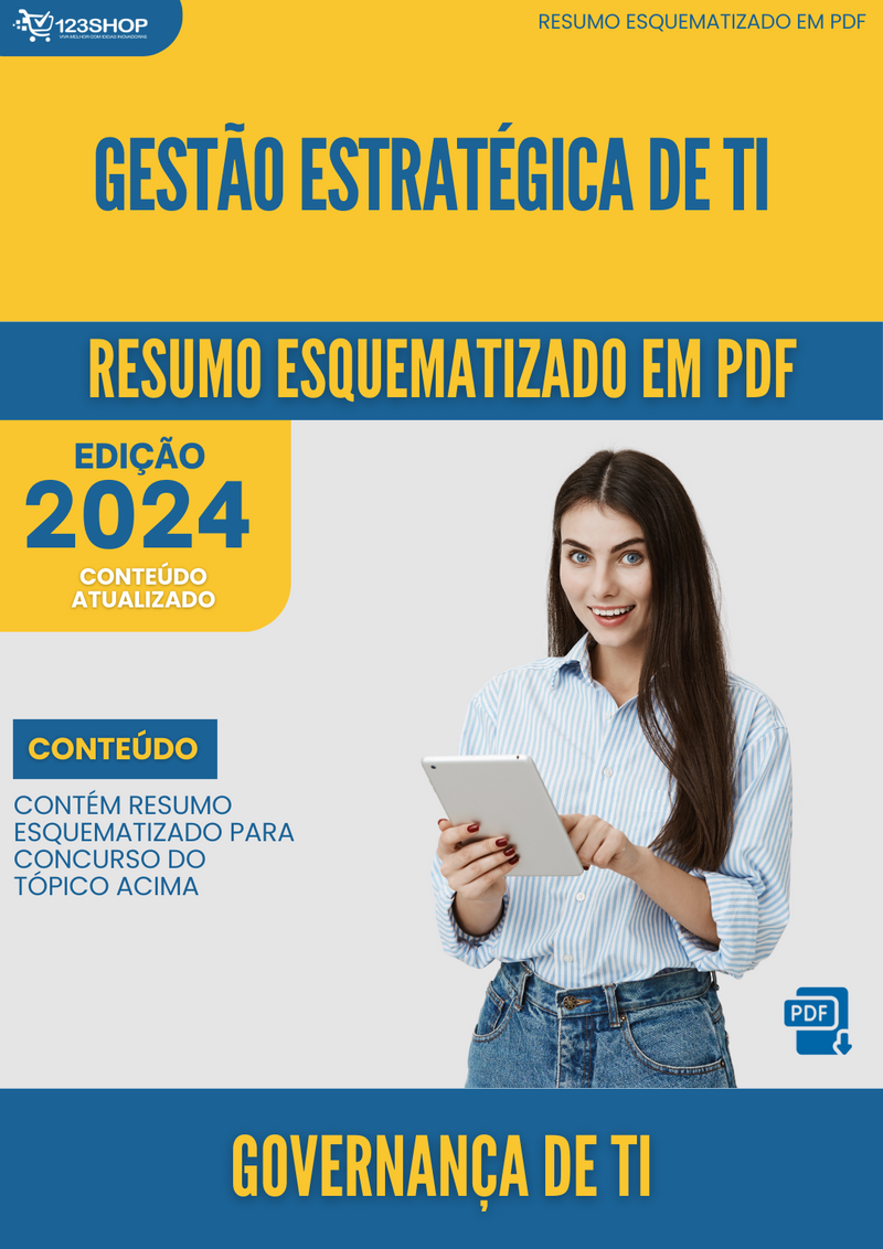 Resumo Esquematizado de Governança De Ti Sobre Gestão Estratégica De Ti para Concursos