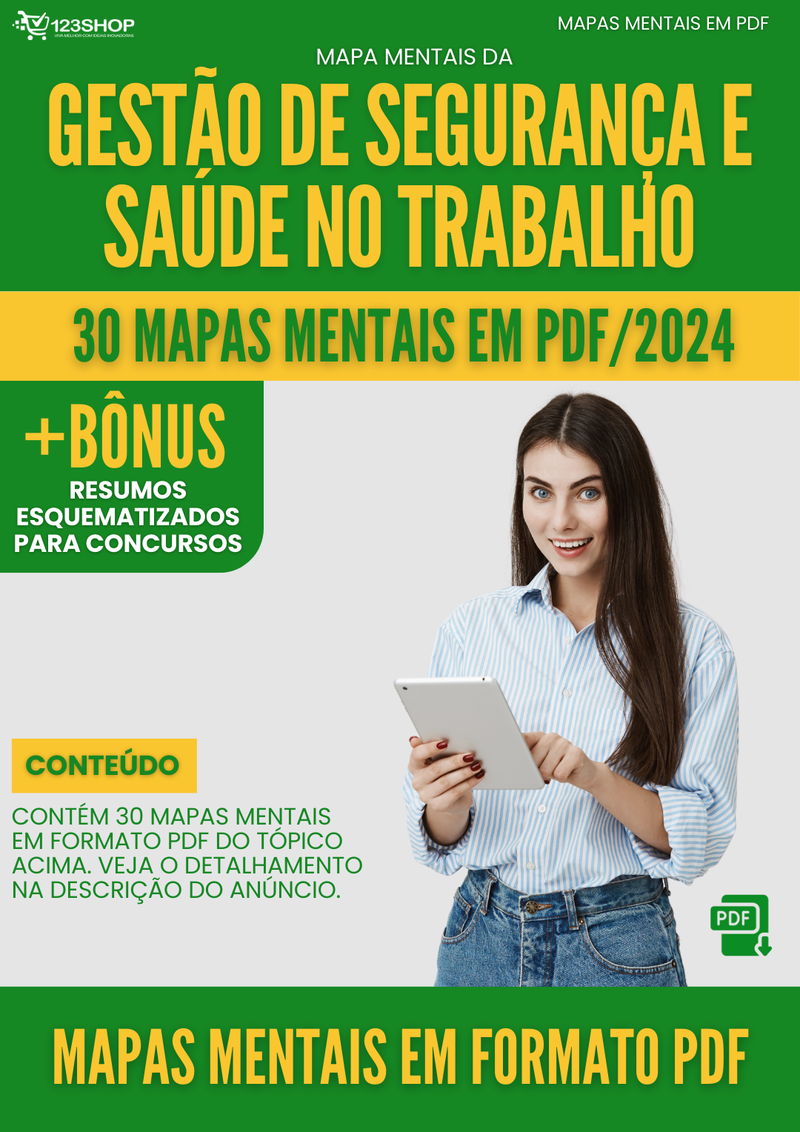 Mapas Mentais de Gestão De Segurança E Saúde No Trabalho