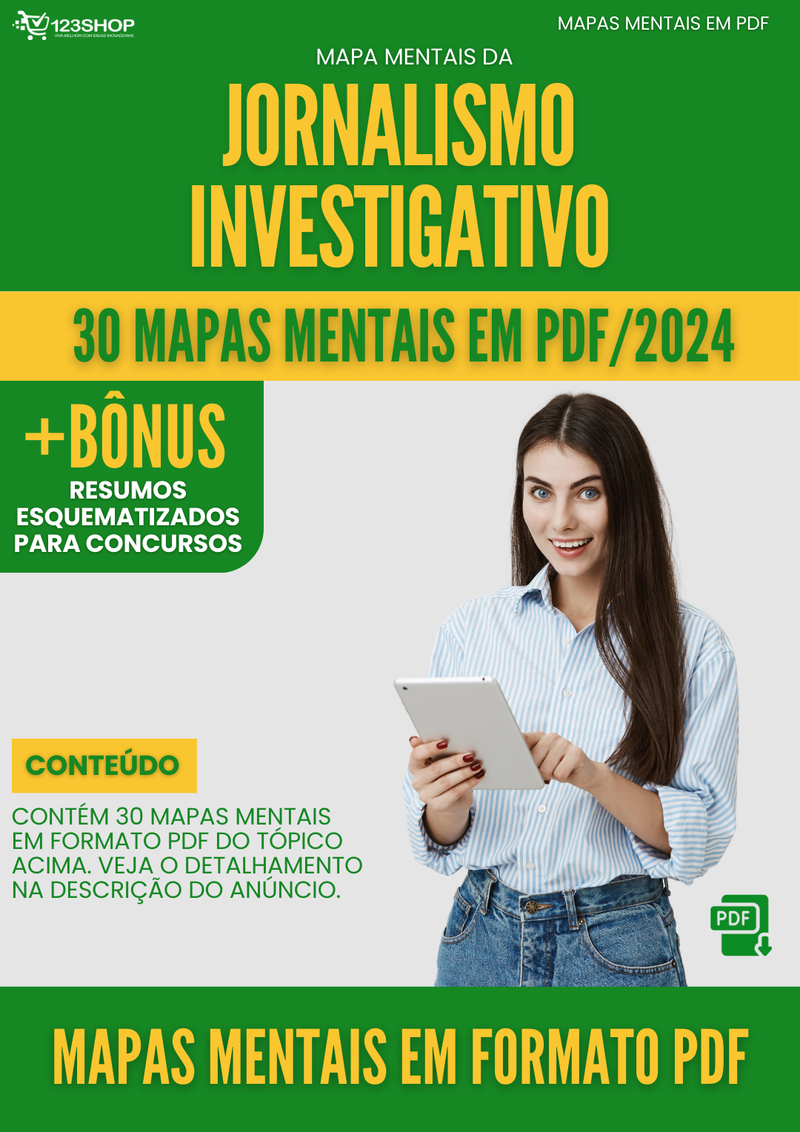 Mapas Mentais de Jornalismo Investigativo