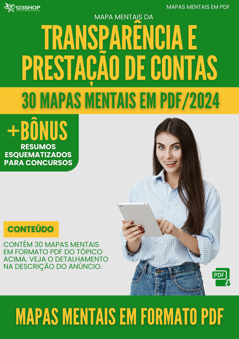 Mapas Mentais de Transparência E Prestação De Contas