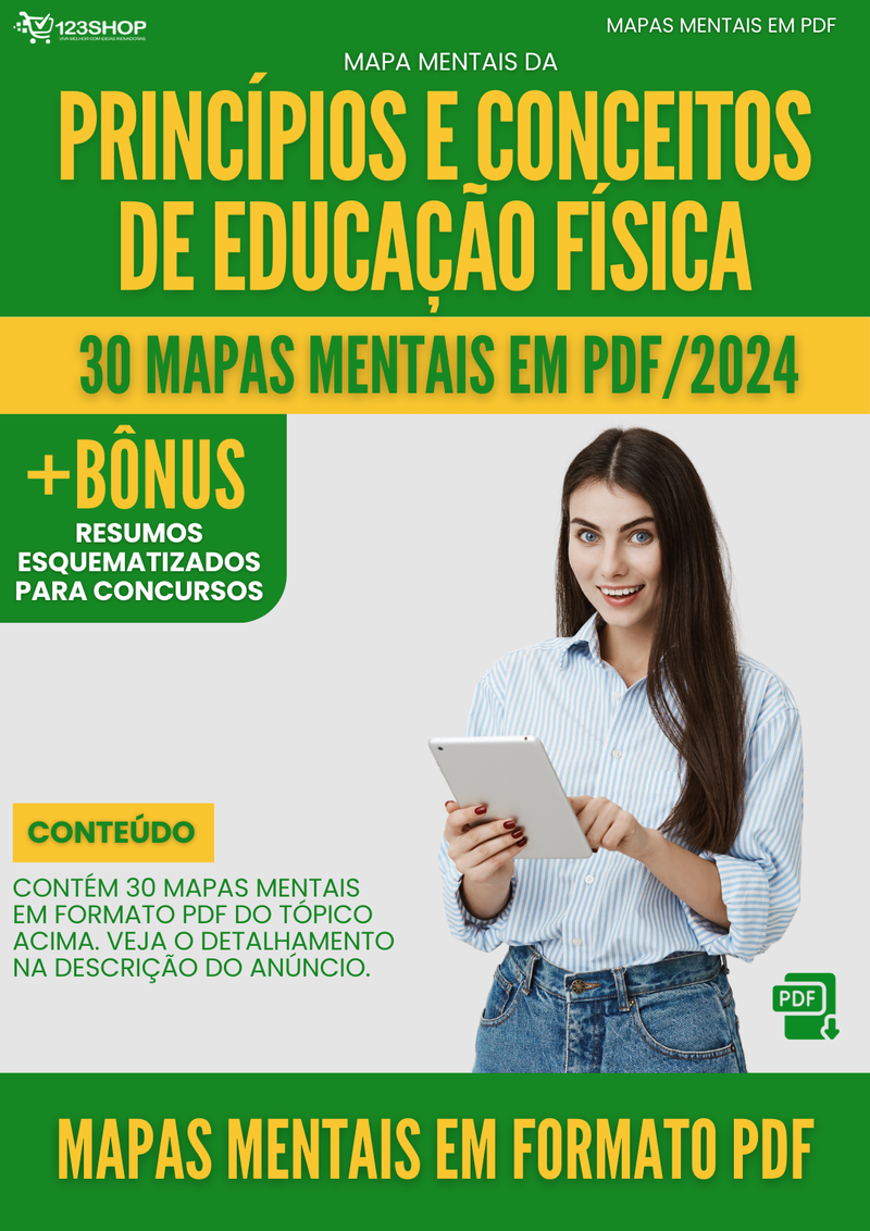 Mapas Mentais de Princípios E Conceitos De Educação Física