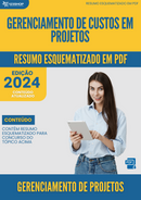Resumo Esquematizado de Gerenciamento De Projetos Sobre Gerenciamento De Custos Em Projetos para Concursos