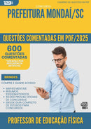 1000 Questões Comentadas para Concurso Professor De Educacao Fisica da Prefeitura Mondai Sc 2025 - 600 Questões