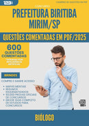 1000 Questões Comentadas para Concurso Biologo da Prefeitura Biritiba Mirim Sp 2025 - 600 Questões