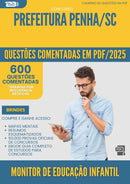 1000 Questões Comentadas para Concurso Monitor De Educacao Infantil da Prefeitura Penha Sc 2025 - 600 Questões