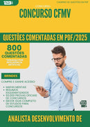 1000 Questões Comentadas para Concurso Analista Desenvolvimento De Sistema Cfmv 2025 - 800 Questões