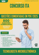 1000 Questões Comentadas para Concurso Tecnologista Microeletronica da Prefeitura Ita 2025 - 800 Questões