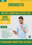 1000 Questões Comentadas para Concurso Pesquisador Arquitetura De Sistemas da Prefeitura Ita 2025 - 800 Questões