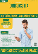 1000 Questões Comentadas para Concurso Pesquisador Sistemas Embarcados da Prefeitura Ita 2025 - 800 Questões