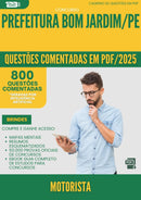 1000 Questões Comentadas para Concurso Motorista da Prefeitura Bom Jardim Pe 2025 - 800 Questões