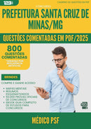 1000 Questões Comentadas para Concurso Medico Psf Santa da Prefeitura Cruz De Minas Mg 2025 - 800 Questões