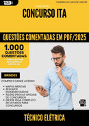 1000 Questões Comentadas para Concurso Tecnico Eletrica da Prefeitura Ita 2025 - 1000 Questões