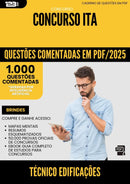 1000 Questões Comentadas para Concurso Tecnico Edificacoes da Prefeitura Ita 2025 - 1000 Questões