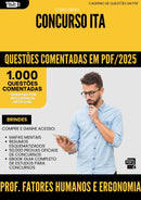 1000 Questões Comentadas para Concurso Professor Fatores Humanos E Ergonomia da Prefeitura Ita 2025 - 1000 Questões