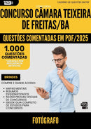 1000 Questões Comentadas para Concurso Fotografo Camara da Prefeitura Teixeira De Freitas Ba 2025 - 1000 Questões