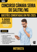 1000 Questões Comentadas para Concurso Motorista Camara Serra Do da Prefeitura Salitre Mg 2025 - 1000 Questões