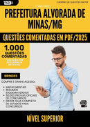 1000 Questões Comentadas para Concurso Nivel Superior da Prefeitura Alvorada De Minas Mg 2025 - 1000 Questões
