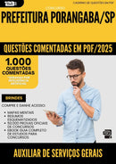 1000 Questões Comentadas para Concurso Auxiliar De Servicos Gerais da Prefeitura Porangaba Sp 2025 - 1000 Questões