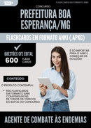Flashcards para Concurso Apostila Agente De Combate As Endemias da Prefeitura Boa Esperanca Mg 2025 - 600 Flashcards de Acordo com Edital