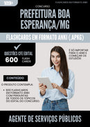 Flashcards para Concurso Apostila Agente De Servicos Publicos Vigilante da Prefeitura Boa Esperanca Mg 2025 - 600 Flashcards de Acordo com Edital
