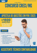Apostila de Questões para Concurso Assistente Tecnico Contabilidade Creci Mg 2025 - Mais de 1.500 Questões