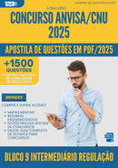 Apostila de Questões para Concurso Bloco 9 Intermediario Regulacao Anvisa Cnu 2025 - Mais de 1.500 Questões