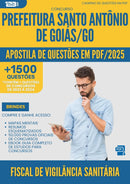 Apostila de Questões para Concurso Fiscal De Vigilancia Sanitaria Santo Antonio De da Prefeitura Goias Go 2025 - Mais de 1.500 Questões
