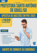 Apostila de Questões para Concurso Agente De Combate As Endemias Santo Antonio De da Prefeitura Goias Go 2025 - Mais de 1.500 Questões