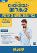 Apostila de Questões para Concurso Encanador Saae da Prefeitura Buritama Sp 2025 - Mais de 1.500 Questões