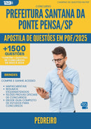 Apostila de Questões para Concurso Pedreiro da Prefeitura Santana Da Ponte Pensa Sp 2025 - Mais de 1.500 Questões