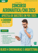 Apostila de Questões para Concurso Bloco 4 Engenharias E Arquitetura Aeronautica Cnu 2025 - Mais de 3.000 Questões