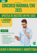 Apostila de Questões para Concurso Bloco 4 Engenharias E Arquitetura Marinha Cnu 2025 - Mais de 3.000 Questões