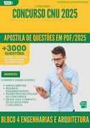 Apostila de Questões para Concurso Bloco 4 Engenharias E Arquitetura Cnu 2025 - Mais de 3.000 Questões
