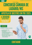 Apostila de Questões para Concurso Contador Camara De da Prefeitura Ladario Ms 2025 - Mais de 3.000 Questões