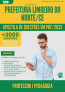 Apostila de Questões para Concurso Professor I Pedagogia da Prefeitura Limoeiro Do Norte Ce 2025 - Mais de 3.000 Questões