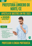 Apostila de Questões para Concurso Professor Ii Lingua Portuguesa da Prefeitura Limoeiro Do Norte Ce 2025 - Mais de 3.000 Questões