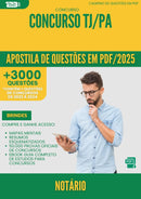Apostila de Questões para Concurso Notario Tj Pa 2025 - Mais de 3.000 Questões
