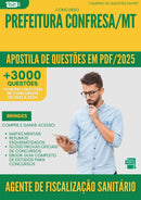 Apostila de Questões para Concurso Agente De Fiscalizacao Sanitario da Prefeitura Confresa Mt 2025 - Mais de 3.000 Questões