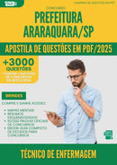 Apostila de Questões para Concurso Tecnico De Enfermagem da Prefeitura Araraquara Sp 2025 - Mais de 3.000 Questões