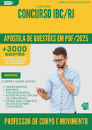 Apostila de Questões para Concurso Professor De Corpo E Movimento Ibc Rj 2025 - Mais de 3.000 Questões